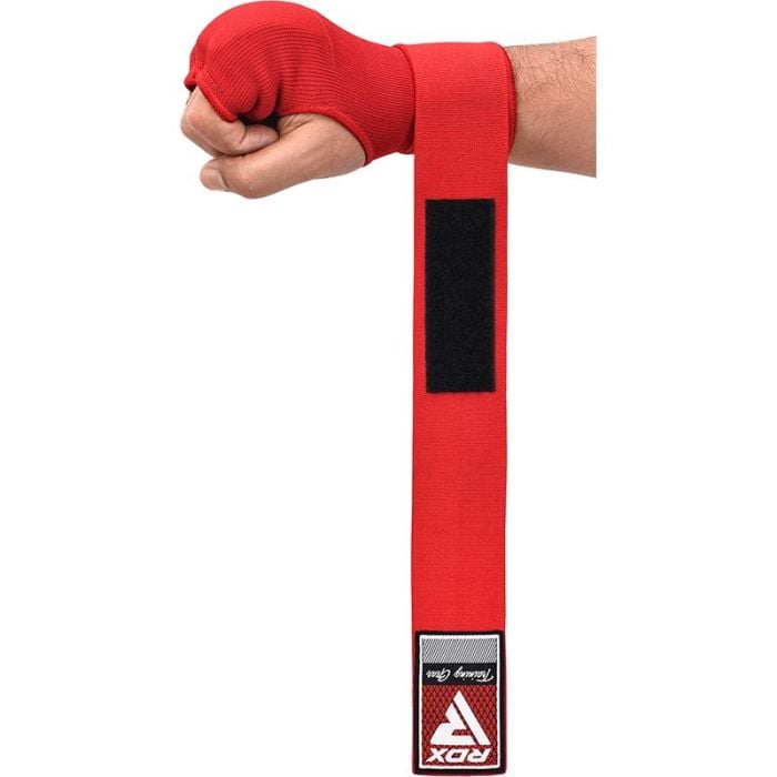 Gelové bandáže HOOK & LOOP Red L - RDX Sports