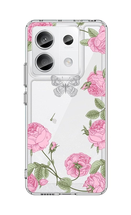 Kryt TopQ Image Xiaomi Redmi Note 13 Pro 5G Image pevný Pivoňky 122442