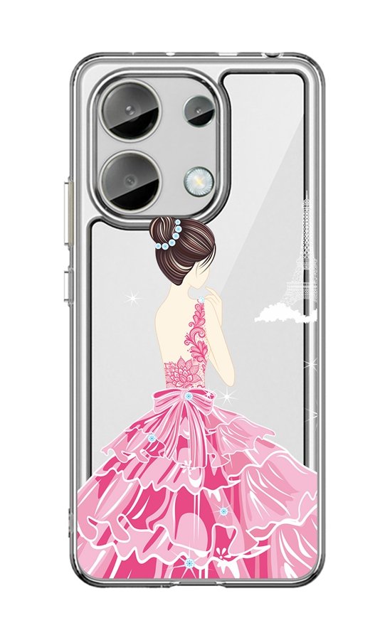 Kryt TopQ Image Xiaomi Redmi Note 13 Image pevný Pink Princess 122047