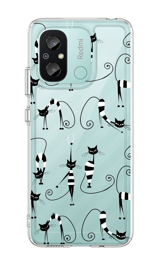 Kryt TopQ Image Xiaomi Redmi 12C Image pevný Cats 1 121637