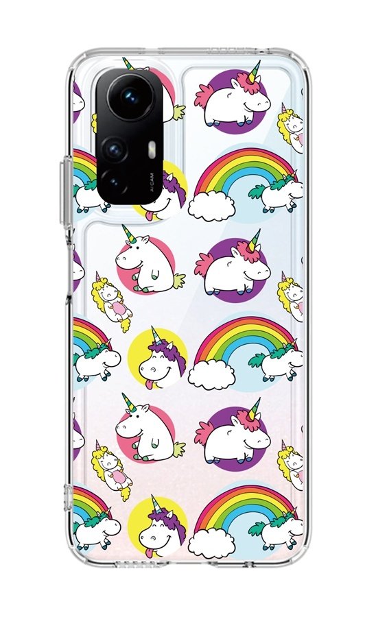 Kryt TopQ Image Xiaomi Redmi Note 12S Image pevný Chunky Unicorns 121606