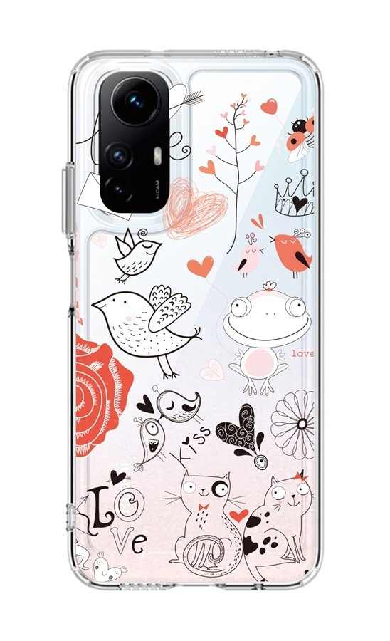Kryt TopQ Image Xiaomi Redmi Note 12S Image pevný Funny 121604