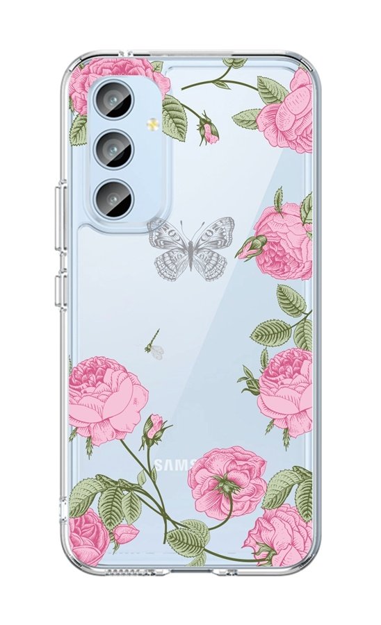 Kryt TopQ Image Samsung A54 5G Image pevný Pivoňky 121529