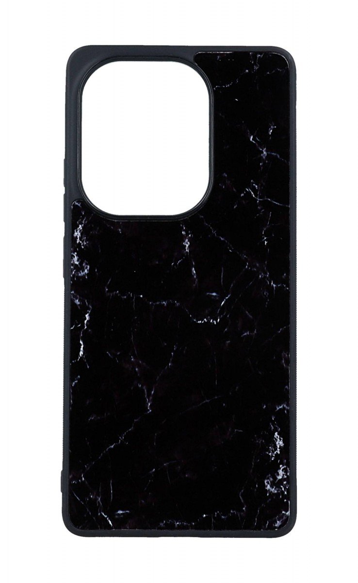 Kryt TopQ Marble Xiaomi Redmi Note 13 Pro pevný Smoky Black 121039
