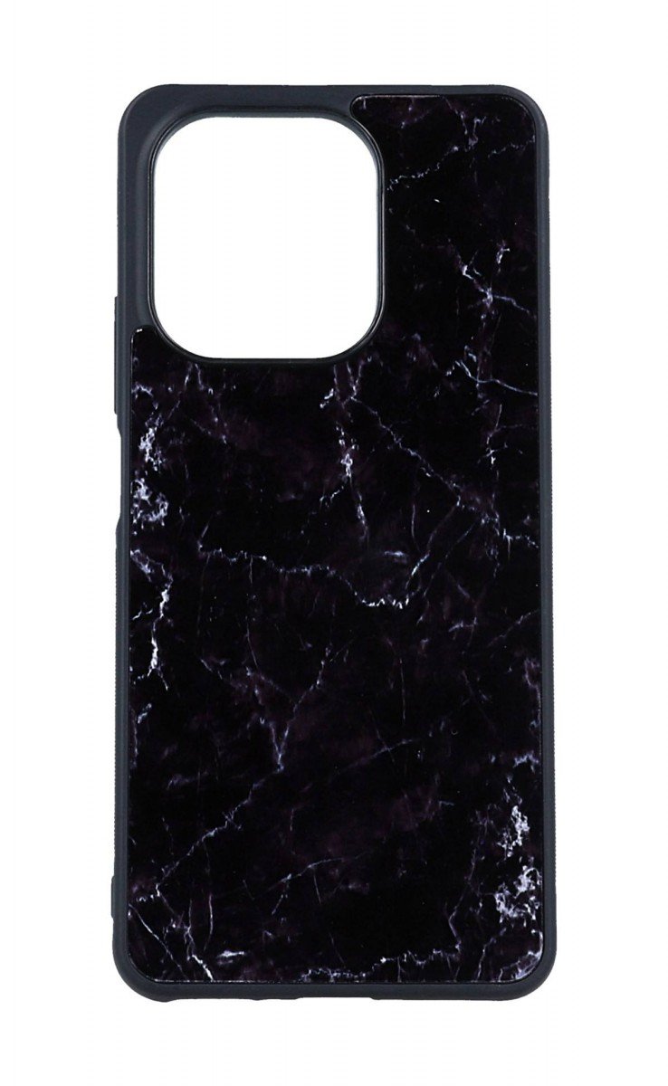 Kryt TopQ Marble Xiaomi Redmi Note 13 pevný Smoky Black 121032