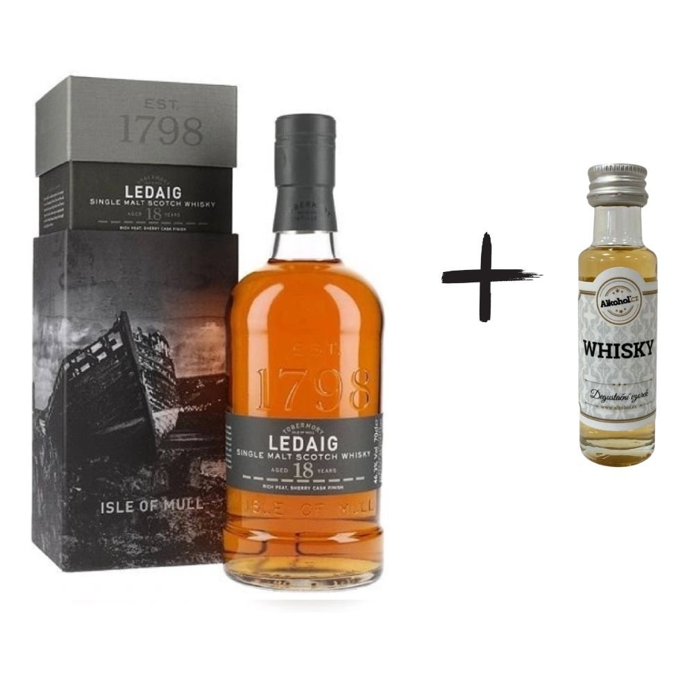 Ledaig 18y 0,7l 46,3% + miniatura