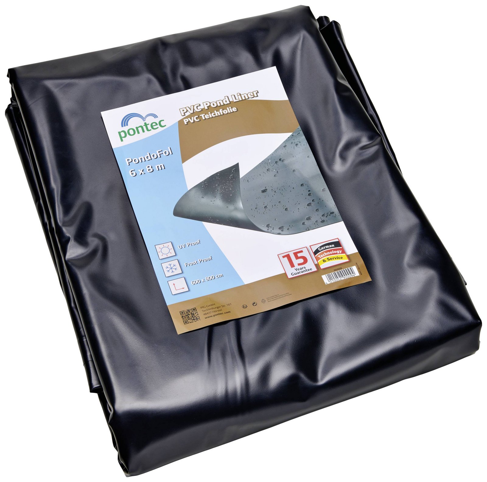 Pontec 90009 PVC vložka do jezírka (d x š) 6 m x 8 m 1 ks