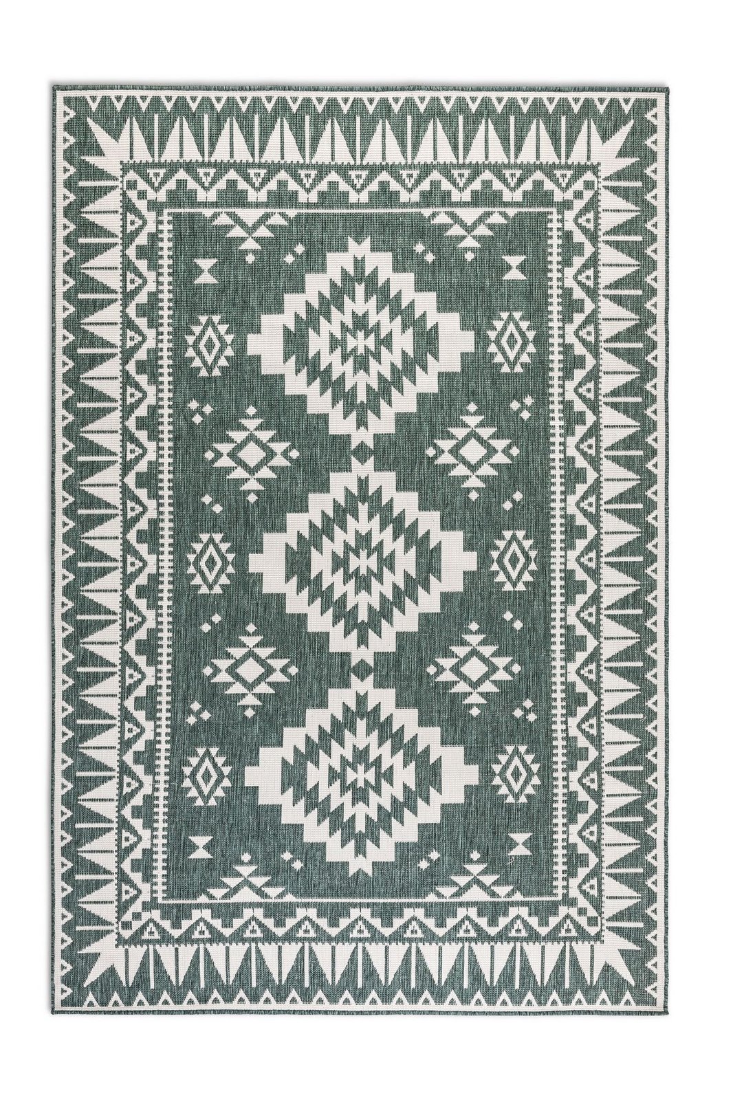 Kusový koberec Gemini 106020 Green z kolekce Elle – na ven i na doma - 80x150 cm ELLE Decoration koberce