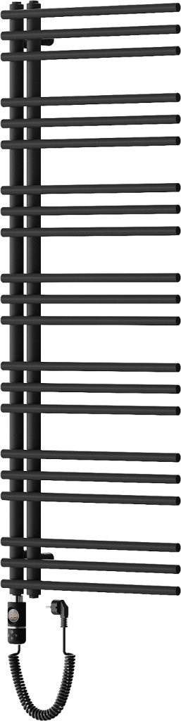 MEXEN/S Neptun radiátor + topná tyč 1400 x 500 mm, 600 W, černá W101-1400-500-2600-70