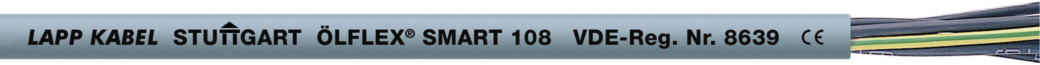 LAPP ÖLFLEX® SMART 108 12070099-1 řídicí kabel 7 G 1 mm², metrové zboží, šedá