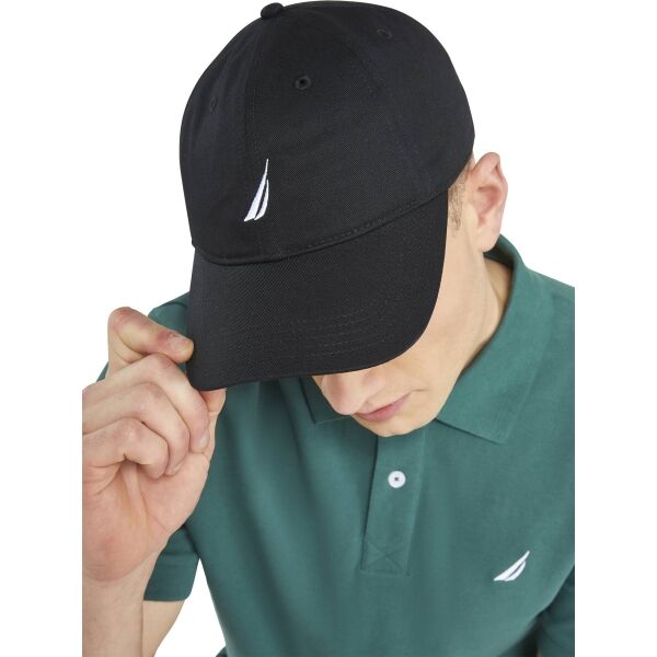 NAUTICA RUCK STRAPBACK Pánská kšiltovka, černá, velikost