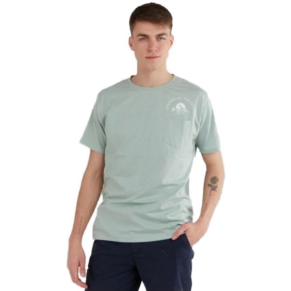 FUNDANGO TALMER Pánské tričko, světle zelená, velikost