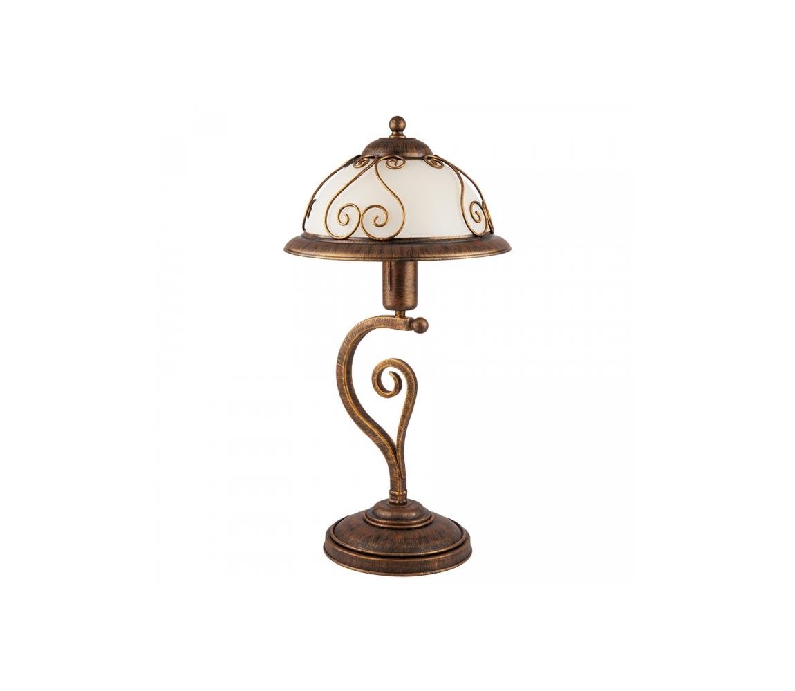 KEMAR Kemar VE/B - Stolní lampa VERDA 1xE27/60W bronz