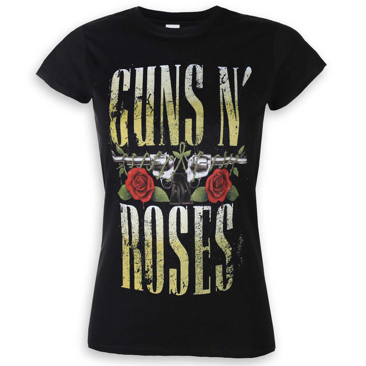 Tričko metal dámské Guns N' Roses - Big Guns - ROCK OFF - GNRTS24LB S