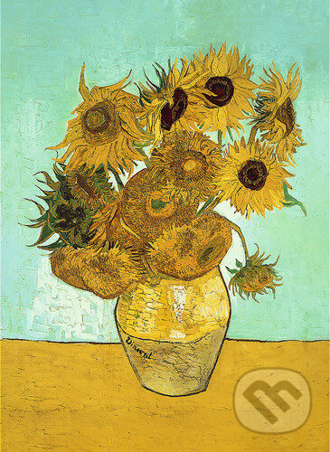 Dřevěné puzzle Art Vincent van Gogh Slunečnice - Trefl