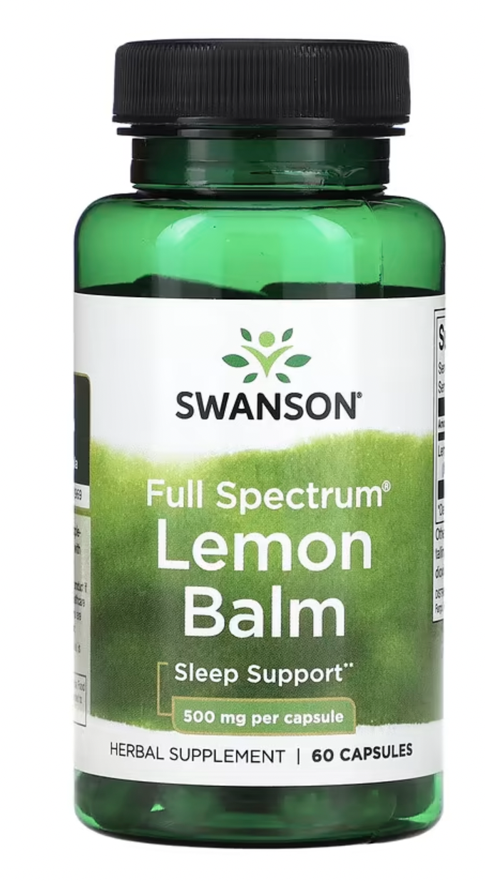 Swanson Full Spectrum Passion Flower, mučenka, 500 mg, 60 kapslí