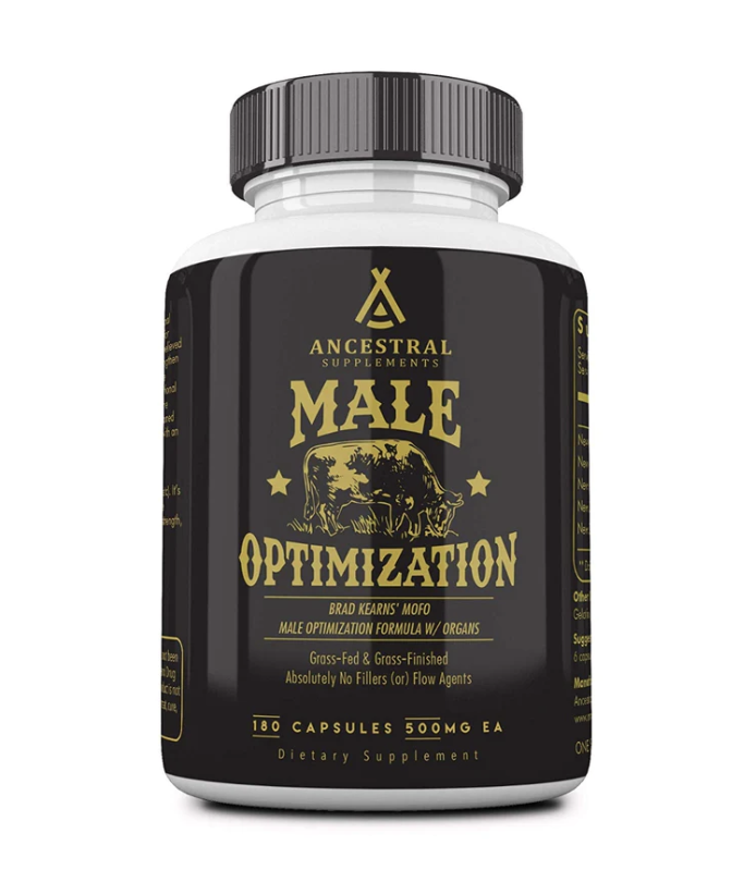 Ancestral Supplements, Male Optimization, MOFO, zdraví mužů, 180 kapslí, 30 dávek