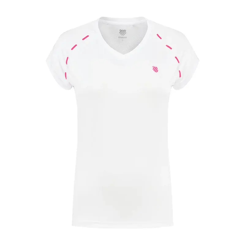 Dámské tričko K-Swiss  Hypercourt Express Tee 2 White M