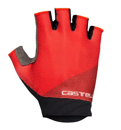 Dámské cyklistické rukavice Castelli  Roubaix Gel 2 červené