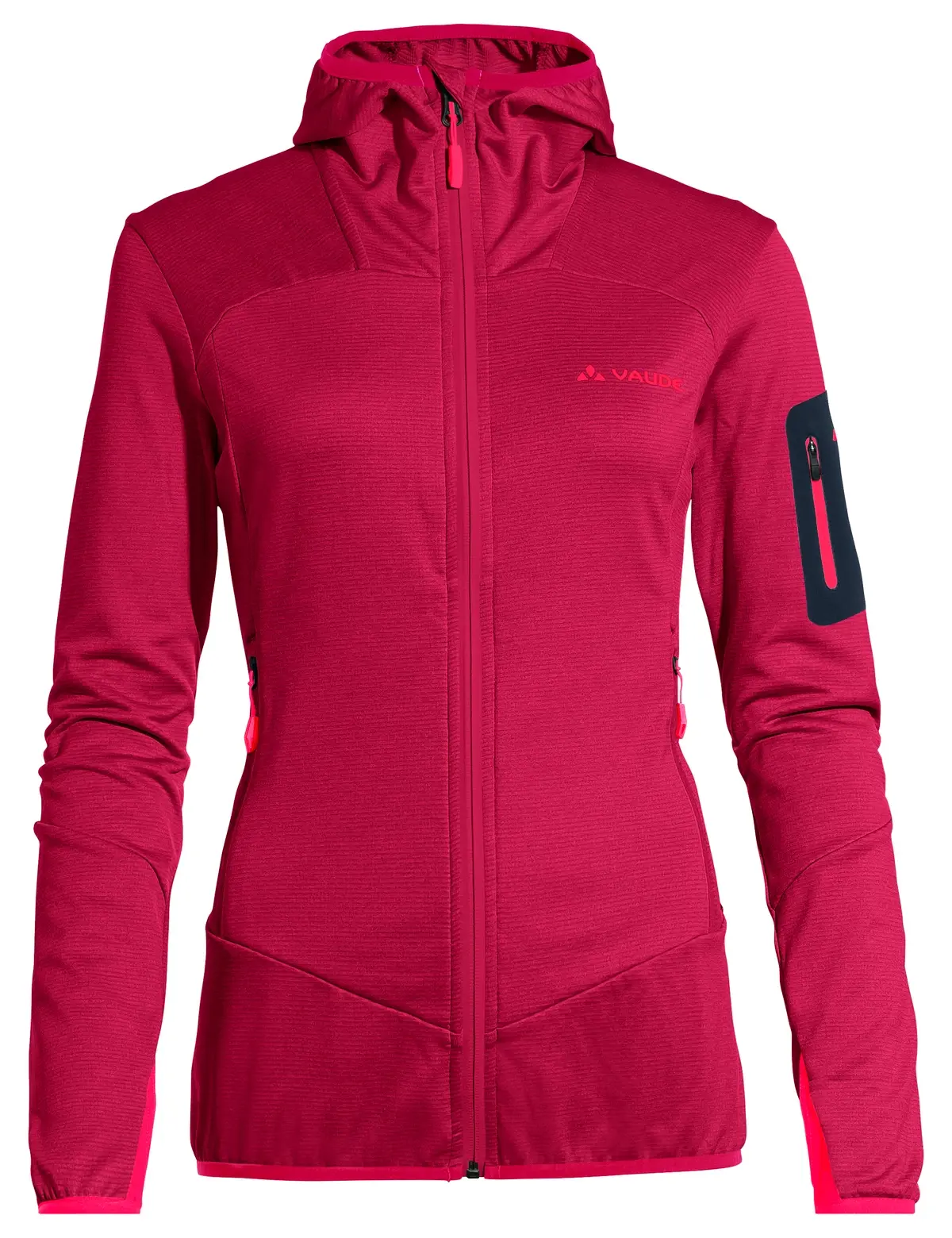 Dámská mikina VAUDE  Monviso Fleece Jacket W's Crimson Red, 40