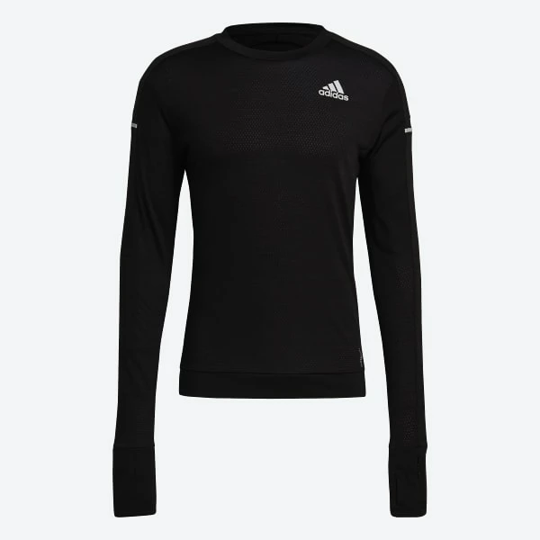 Pánské tričko adidas  Cooler LS Black