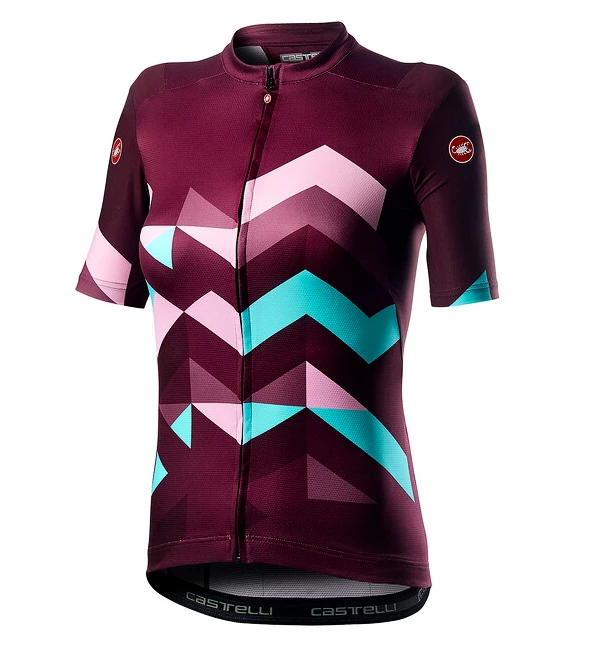 Dámský cyklistický dres Castelli  Unlimited W Jersey Sangria