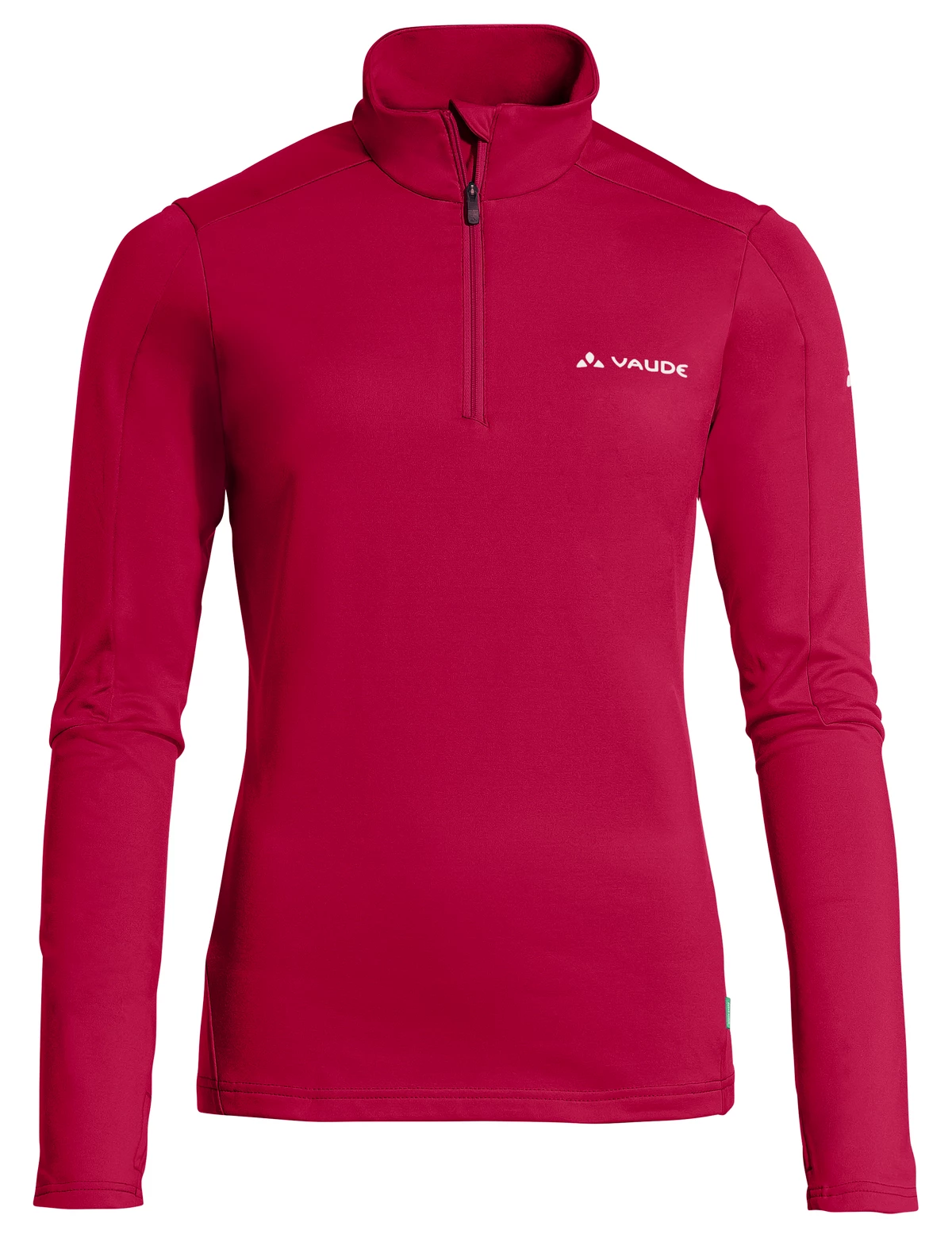 Dámská mikina VAUDE  Livigno Halfzip II W's Crimson Red 42