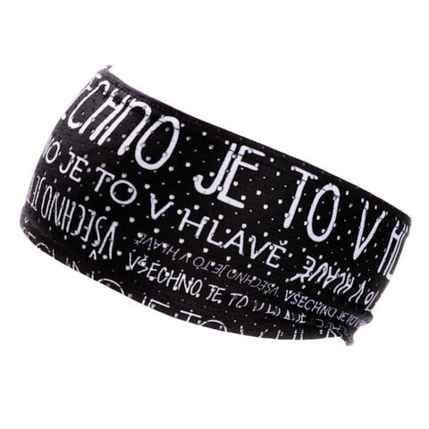 Bjež DROP HEAD black Čelenka