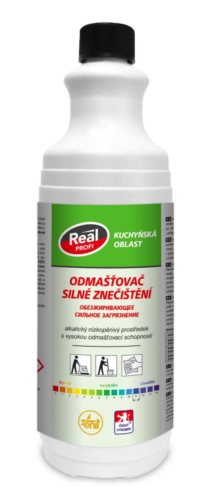 Čisticí odmašťovací prostředek Real Profi - silné znečištění , 1 l