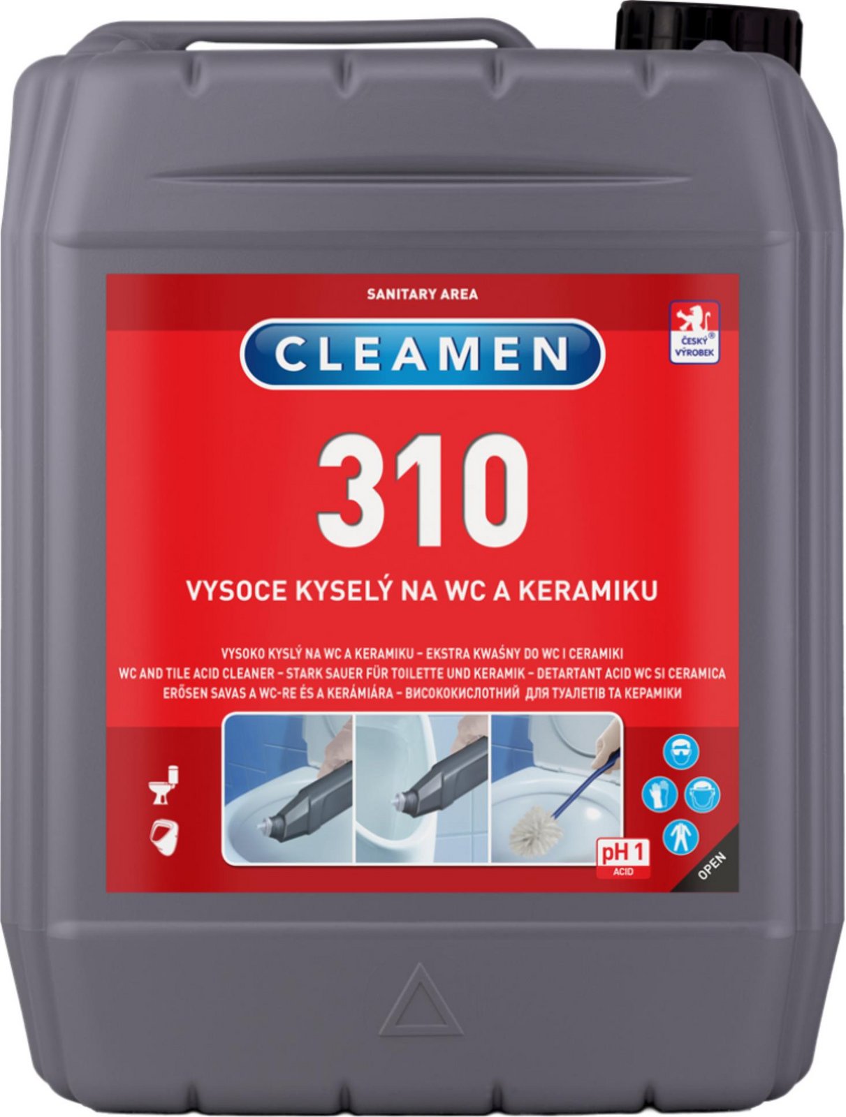 Čisticí WC gel Cleamen 310 - 5 l