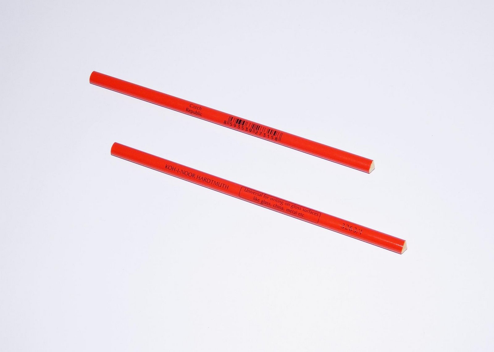 Popisovač na hladké povrchy Koh-i-noor 3263, červený