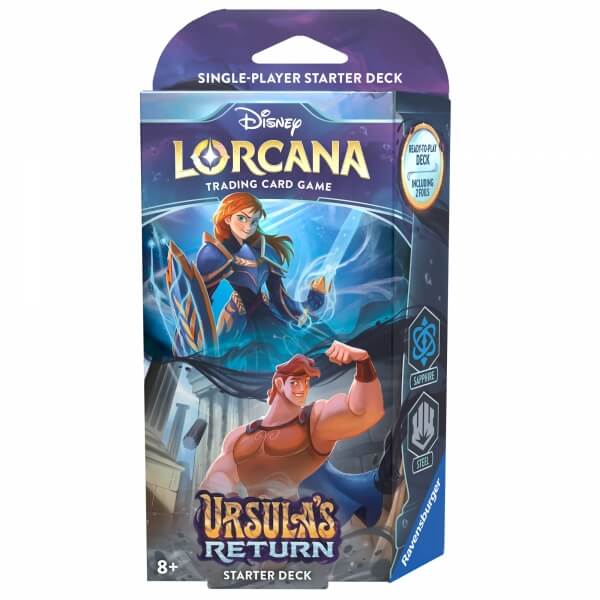 Disney Lorcana TCG: Ursulas' Return - Starter Deck - Sapphire a Steel