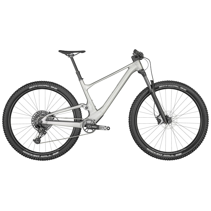 Celoodpružené horské kolo Scott Spark 970 silver