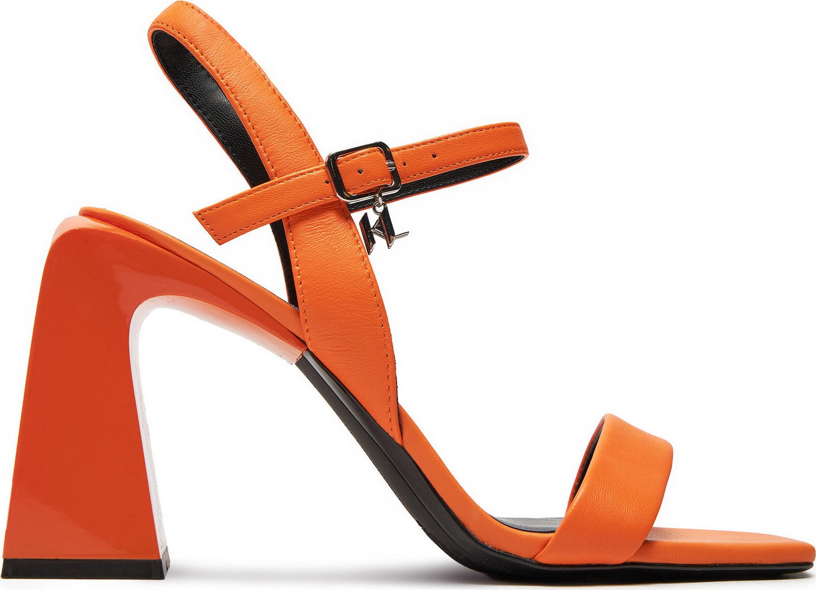 Sandály KARL LAGERFELD KL33124 Orange Lthr