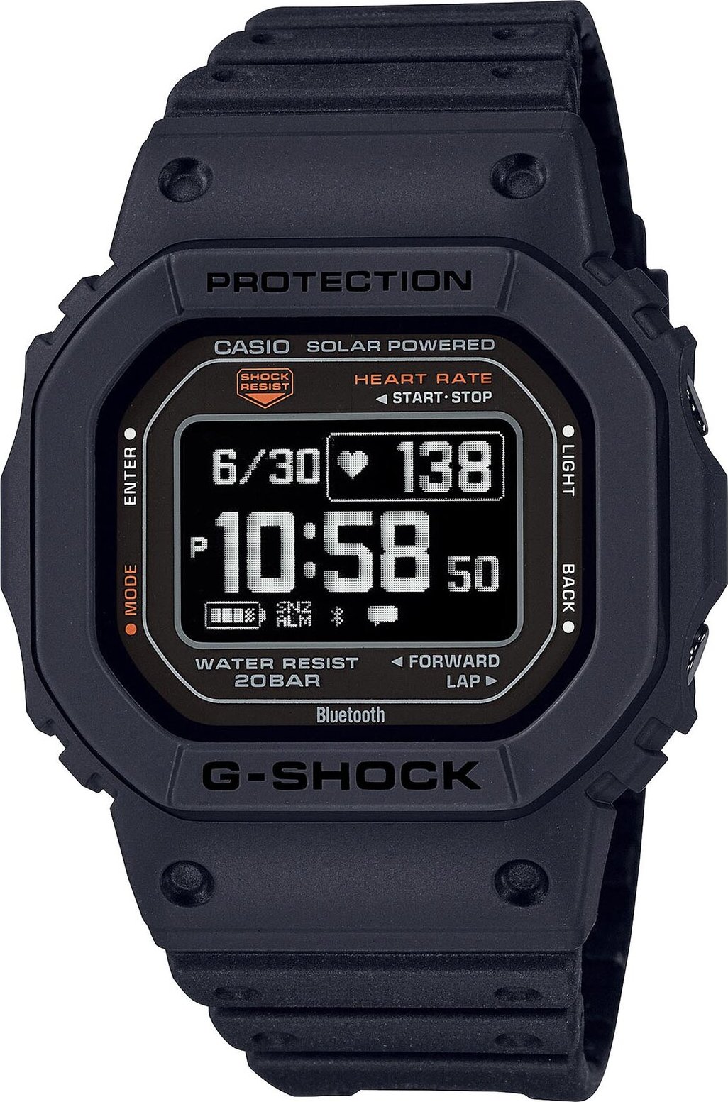 Hodinky G-Shock DW-H5600-1ER Black/Black