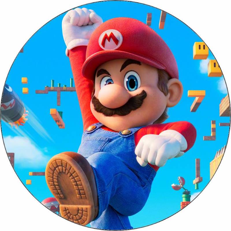 Jedlý papír Super Mario ve hře 19,5 cm - Pictu Hap