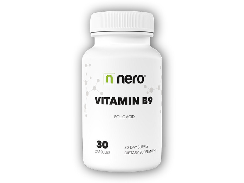 Nero Vitamin B9 Kyselina Listová 30 kapslí