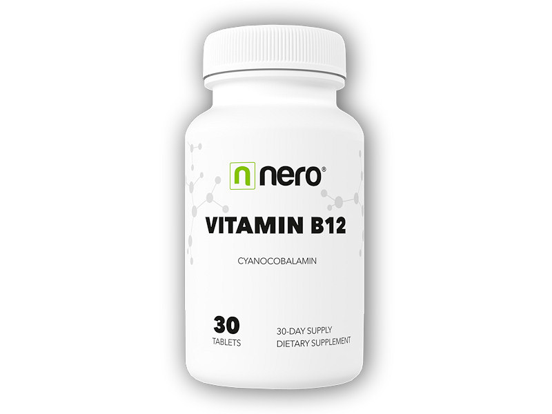 Nero Vitamin B12 Cyanocobalamin 30 kapslí