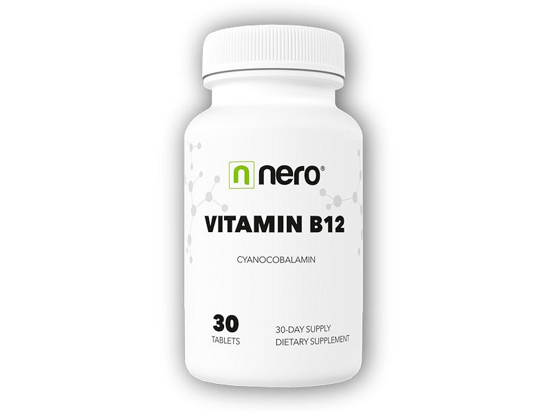 Nero Vitamin B12 Cyanocobalamin 30 kapslí