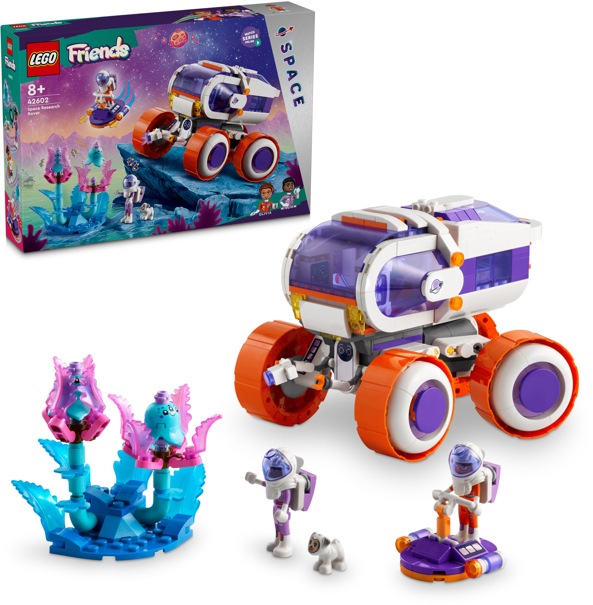 LEGO® Friends 42602 Průzkumné vesmírné vozítko - 42602