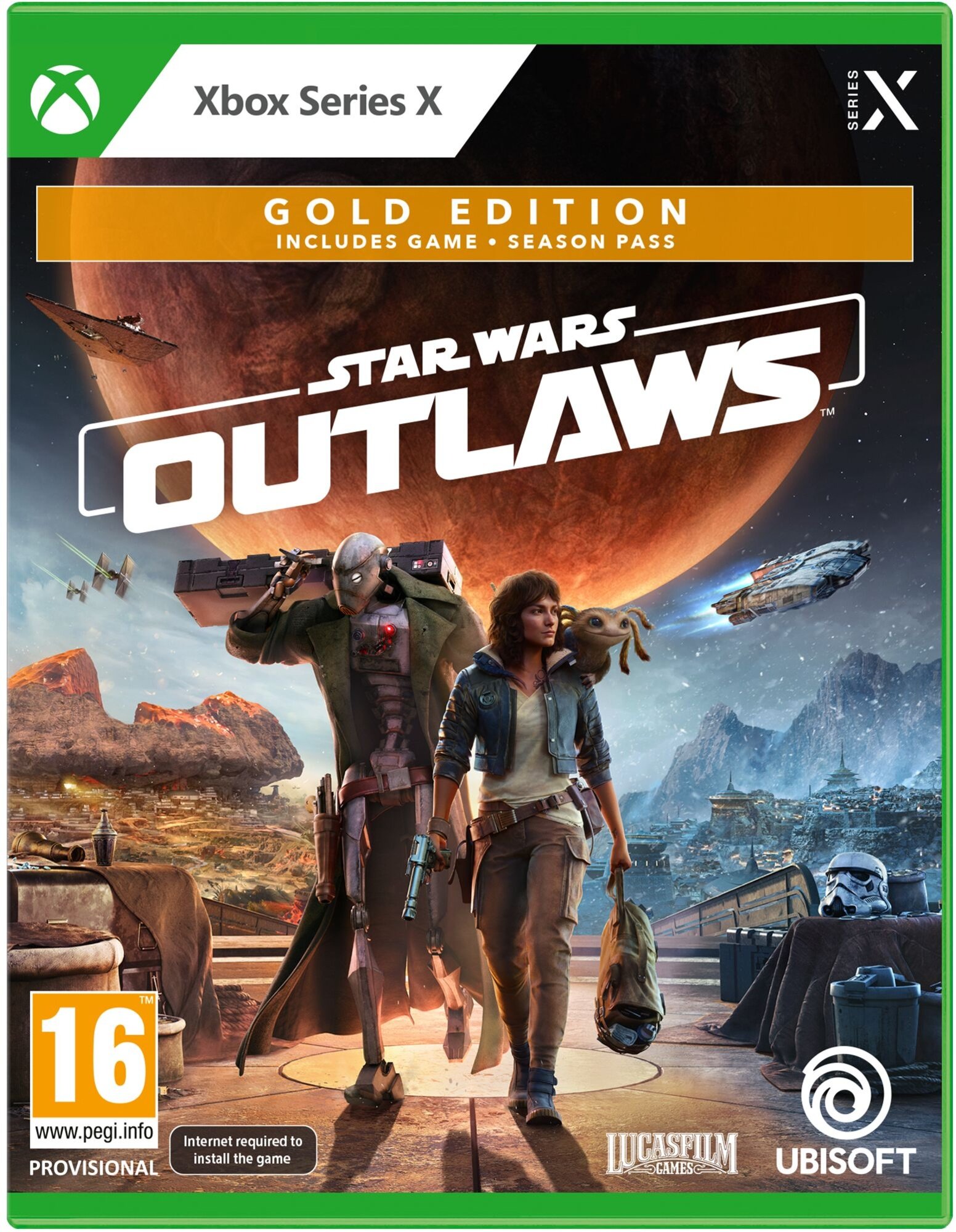 Star Wars Outlaws - Gold Edition (Xbox Series X) - 3307216284994