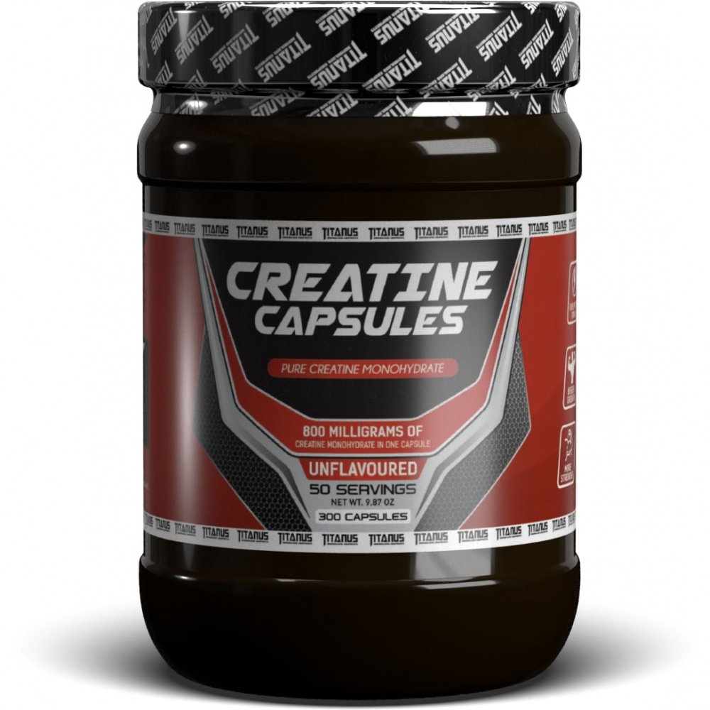 Titánus TITANUS Creatine Monohydrate - 300 kapslí