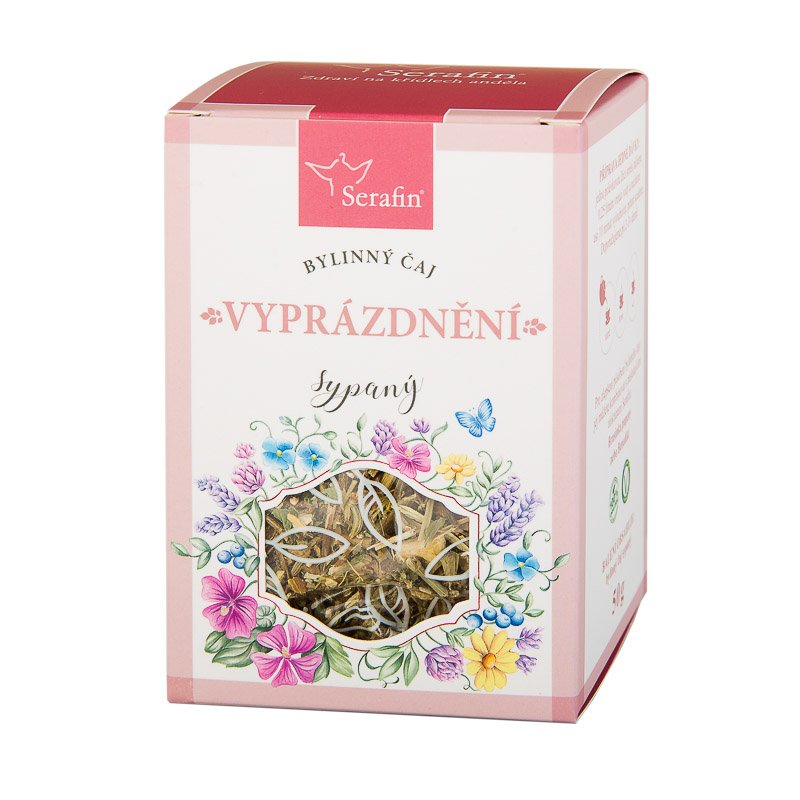 Serafin byliny Vyprázdnění - bylinný čaj sypaný 50g