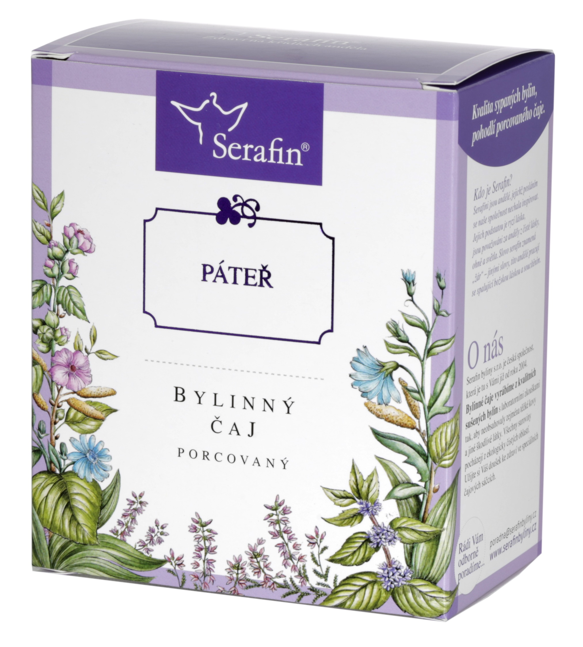 Serafin byliny Páteř - bylinný čaj porcovaný 37,5g