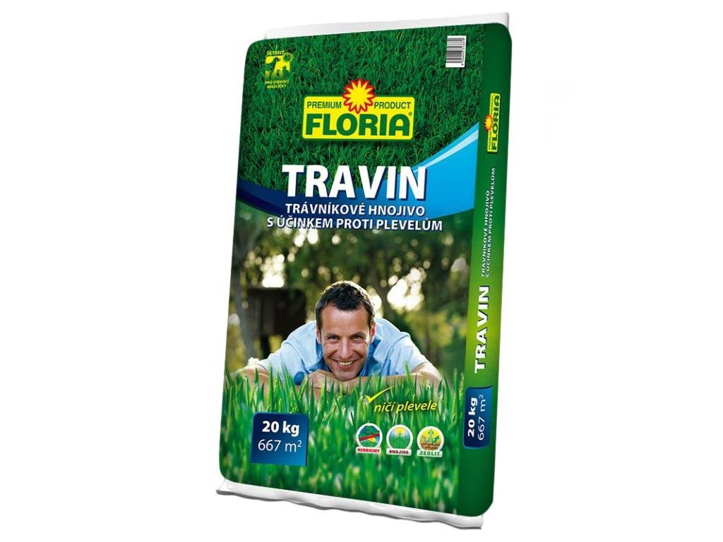Hnojivo na trávníky FLORIA Travin 20 kg ZC120136