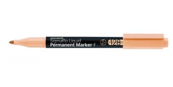 MONAMI F128 OO2 PALE ORANGE SIGMAFLO PERMAN