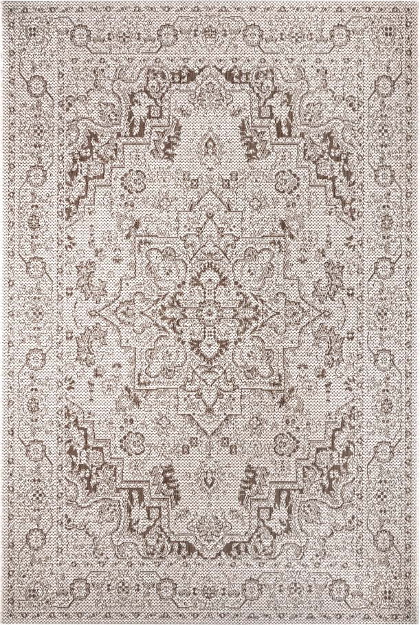 Hnědo-béžový venkovní koberec Ragami Vienna, 200 x 290 cm