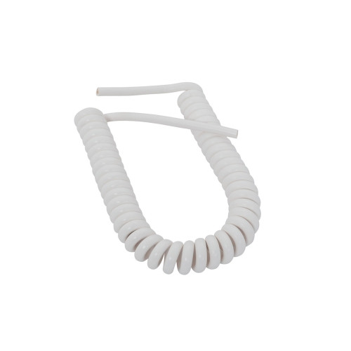 Spirálový kabel délka 30-90cm H05VV-F 3G0,75 bílý SPK 85 3071-3-1/0,3