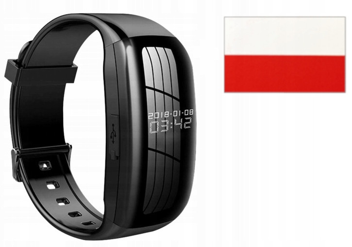 Špionážní kamera diktafon hodinky 64GB Návod V Češtině