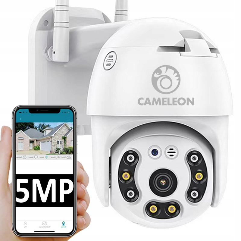 WiFi Ip Smart kamera Venkovní Otočná 1080p Full Hd Zoom 5x Detekce 5MP